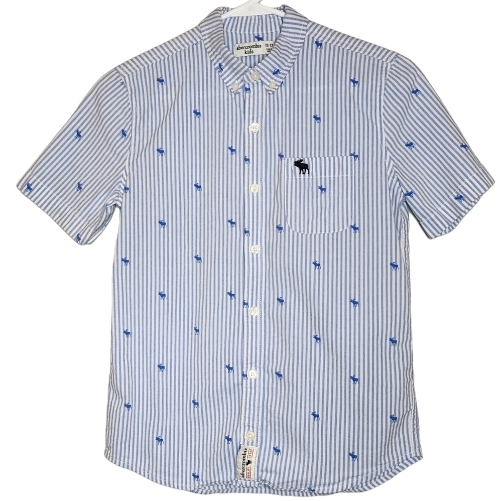 Abercrombie Kids short sleeve button down